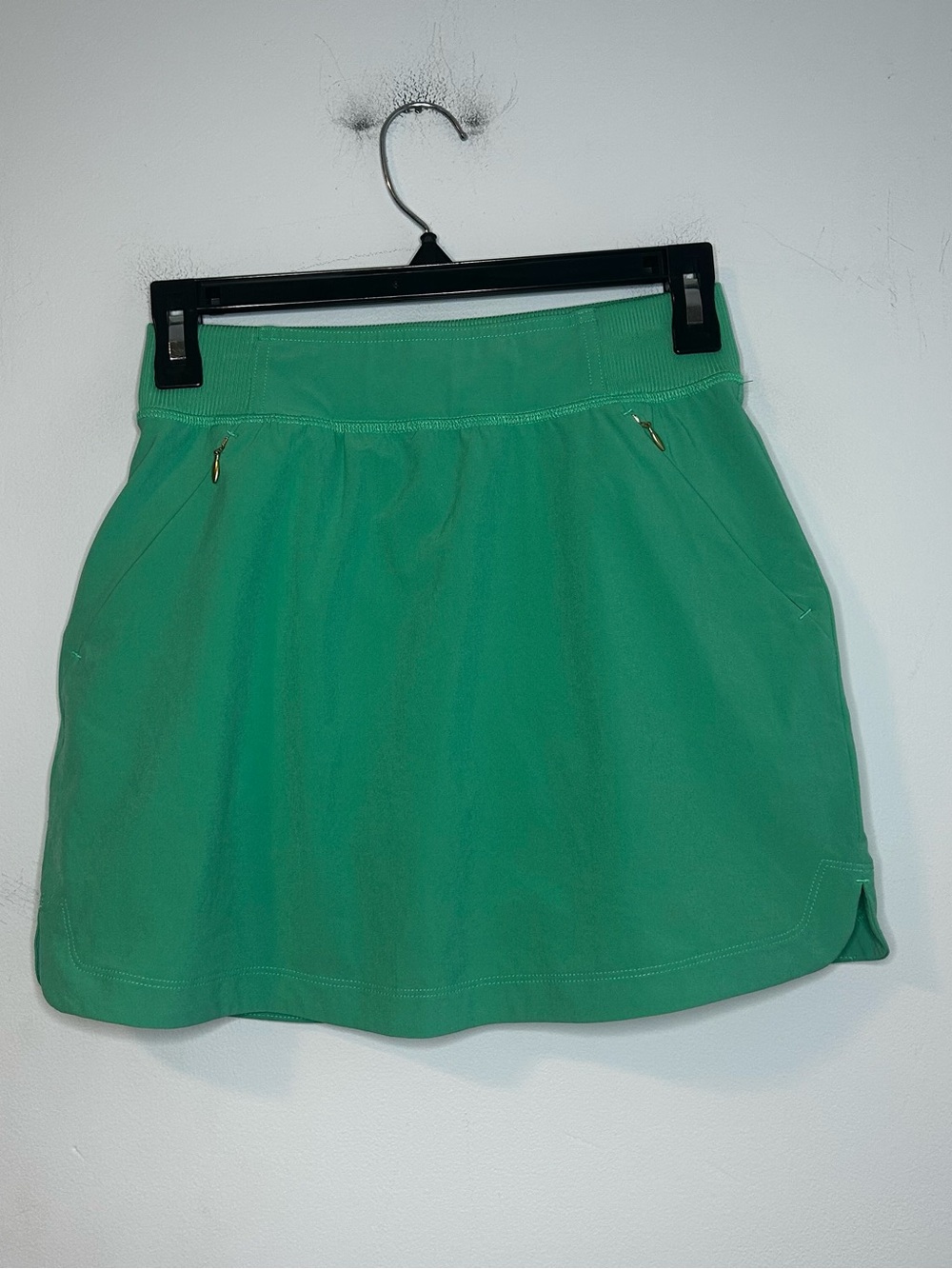 Lilly Pulitzer Green Seaside Stretch Pull-On Skort Size XXS
